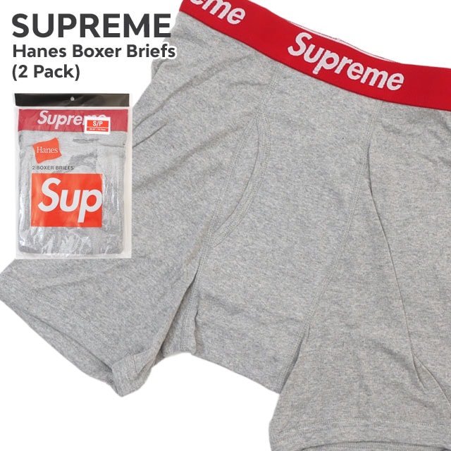 L5枚シュプリーム ヘインズ ボクサーブリーフ Supreme / Hanes Bandana Boxer Briefs (2 Pack) シュプリーム