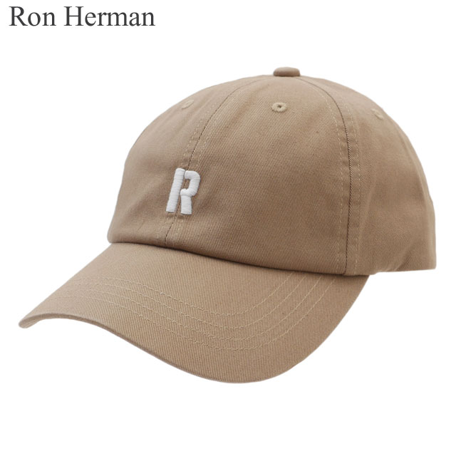 [ָݥ5ܥڡ!!]  ϡޥ Ron Herman Organic Cotton R Logo Cap ˥å R å  ǥ 