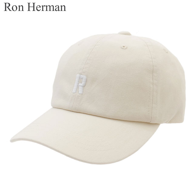 [ָݥ5ܥڡ!!]  ϡޥ Ron Herman Organic Cotton R Logo Cap ˥å R å  ǥ 