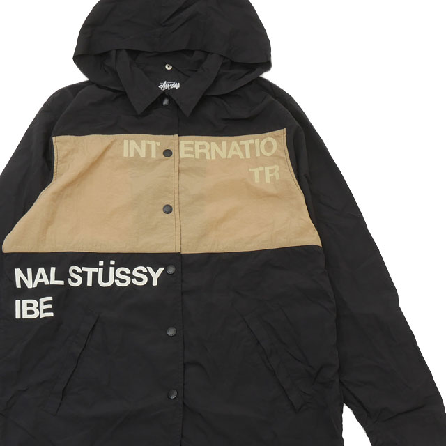[���ָ���ݥ����5�ܥ����ڡ�����!!] ���ƥ塼���� STUSSY INTERNATIONAL JACKET �ʥ����� ���󥰾� �ա��ǥ��� �ա��� ���㥱�å� ����š�