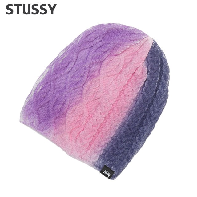 [ָݥ5ܥڡ!!]  ƥ塼 STUSSY SPRAY MULTI KNIT BEANIE ӡˡ ˥åȥå   ǥ  ץ졼