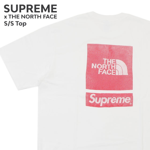 [ָݥ5ܥڡ!!]  ץ꡼ SUPREME x  Ρե THE NORTH FACE S/S Top T   BOX LOGO ܥå