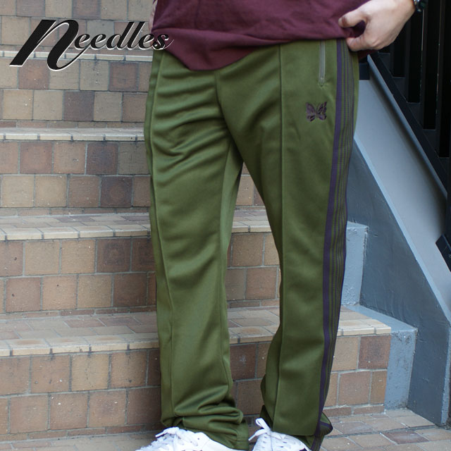 [ָݥ5ܥڡ!!]  ˡɥ륺 NEEDLES Narrow Track Pant Poly Smooth ȥå ѥ   ˡɥ륹 ͥڥƥ