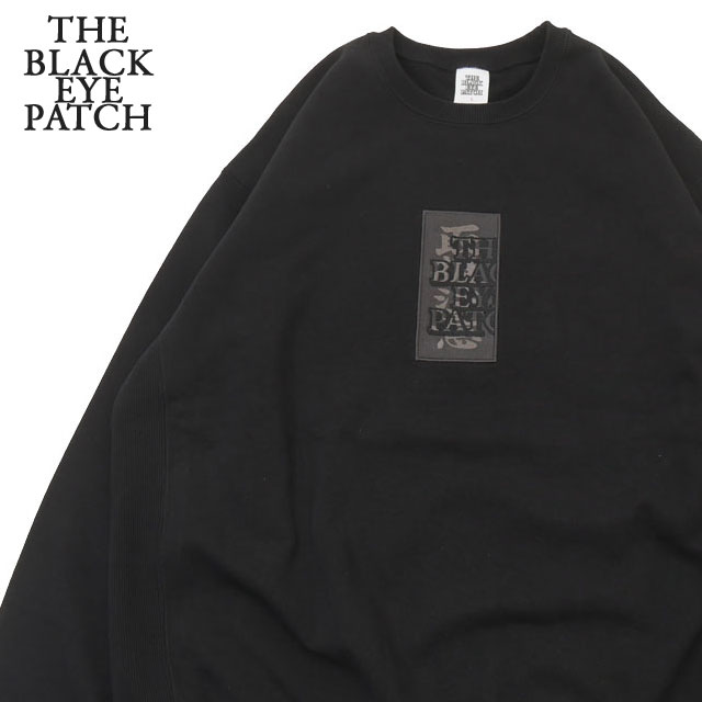 [ָݥ5ܥڡ!!]  ֥åѥå BlackEyePatch HWC SAME COLORED CREW SWEAT 롼 å   ֥å ѥå BLACK EYE PATCH