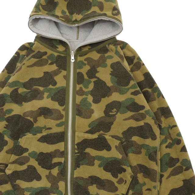 [ָݥ5ܥڡ!!]  ٥  A BATHING APE Reversible Zip Hoodie С֥ å աǥ 󥺡š1ST CAMO եȥ BAPE