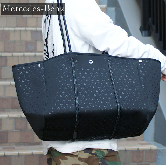 [ָݥ5ܥڡ!!]  륻ǥ٥ Mercedes-Benz TOTE BAG STAR PATTERN ȡȥХå 奢  ǥ 