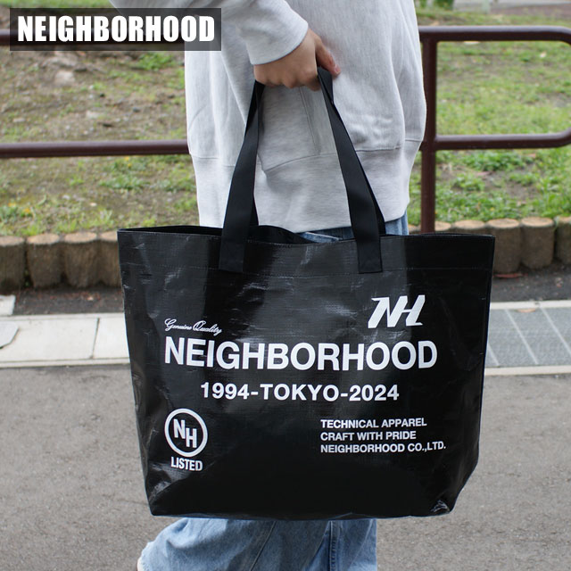 バッグ NEIGHBORHOOD LOGO FLEXIBLE BAG-L NEIGHBORHOOD [期間限定ポイント15倍！] 新品 ネイバーフッド
