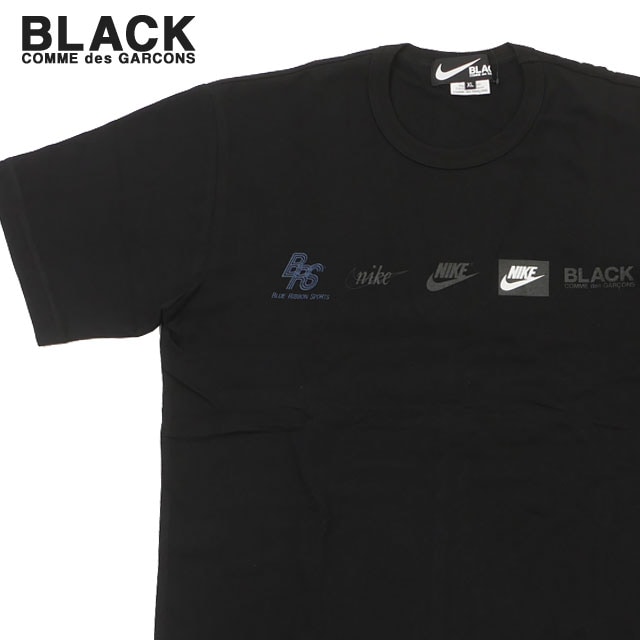 [���ָ���ݥ����5�ܥ����ڡ�����!!] ���� �֥�å� ����ǥ���륽�� BLACK COMME des GARCONS x �ʥ��� NIKE LOGO TEE T����� ��� ��ǥ����� ����