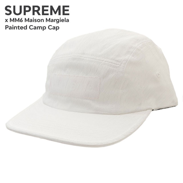 [ָݥ5ܥڡ!!]  ץ꡼ SUPREME x ᥾ ޥ른 MM6 Maison Margiela Painted Camp Cap  å  ǥ  ȥ꡼   २6