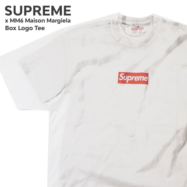 [ָݥ5ܥڡ!!]  ץ꡼ SUPREME x ᥾ ޥ른 MM6 Maison Margiela Box Logo Tee ܥå T  ǥ  ȥ꡼   २6