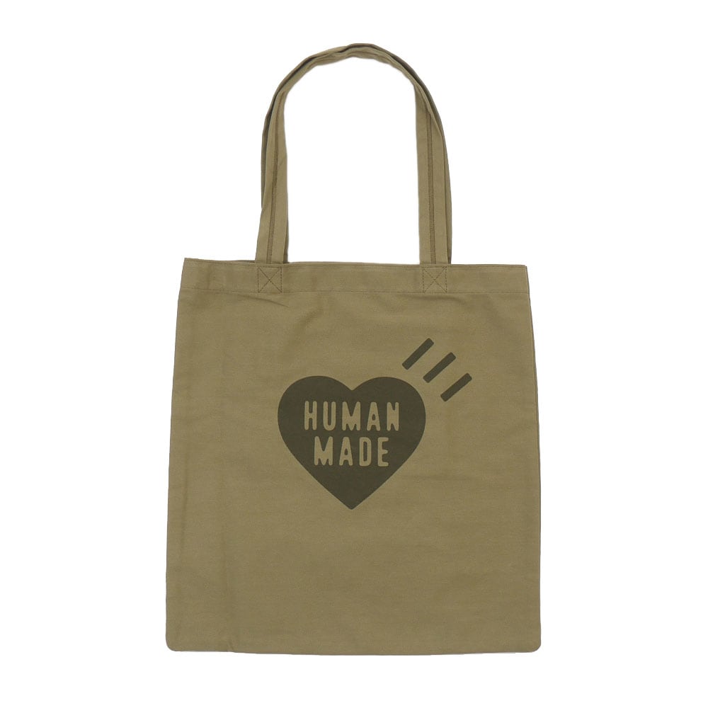美品 HUMAN MADE トートバッグ オリーブ HUMAN MADE Boston Bag XS 