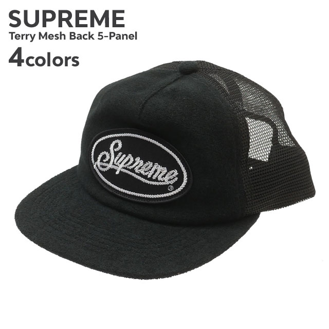 [ָݥ5ܥڡ!!]  ץ꡼ SUPREME 24SS Terry Mesh Back 5-Panel å  ǥ 2024SS  ȥ꡼  