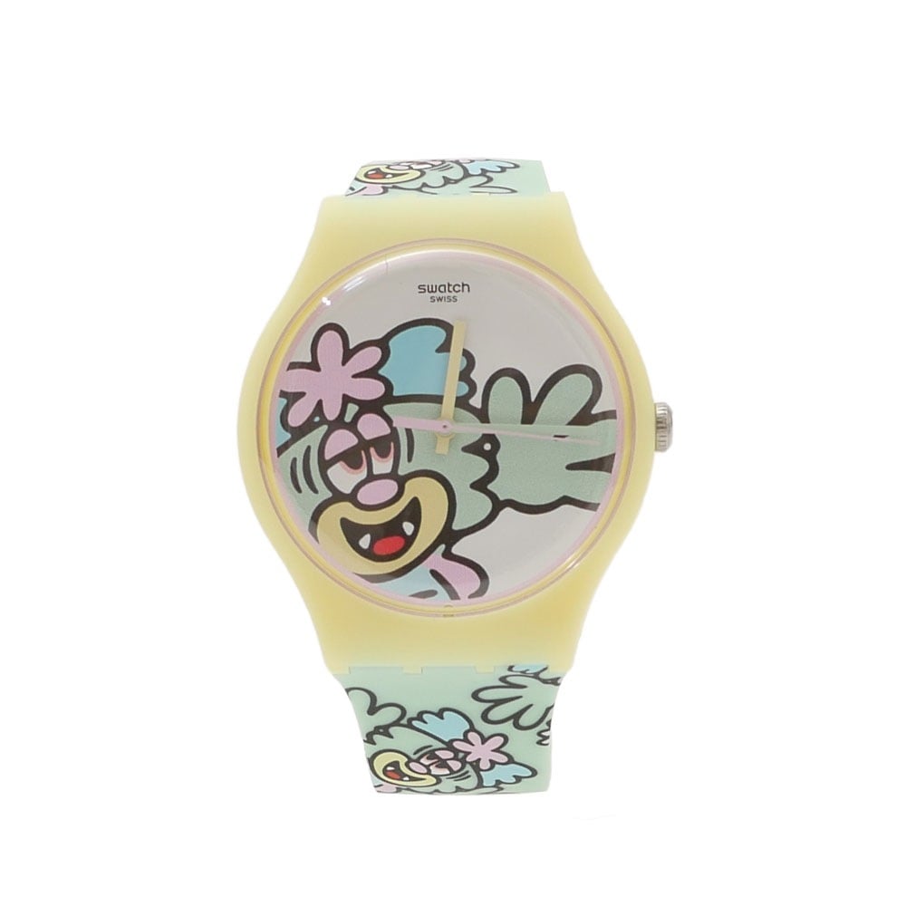 【新品】Verdy x Swatch 腕時計 ユニセックス Swatch 腕時計 「Swatch x VERDY」VICK BY VERDY メンズ