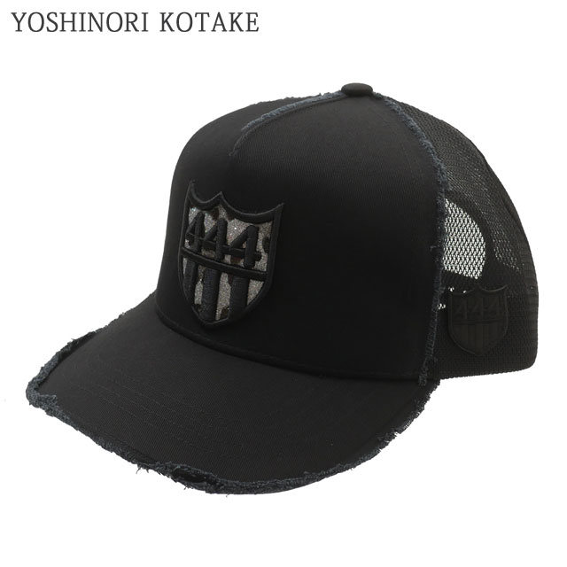 [ָݥ5ܥڡ!!]  襷Υꥳ YOSHINORI KOTAKE LAME 444LOGO MESH CAP å å  ǥ  ֥ եå ݡ