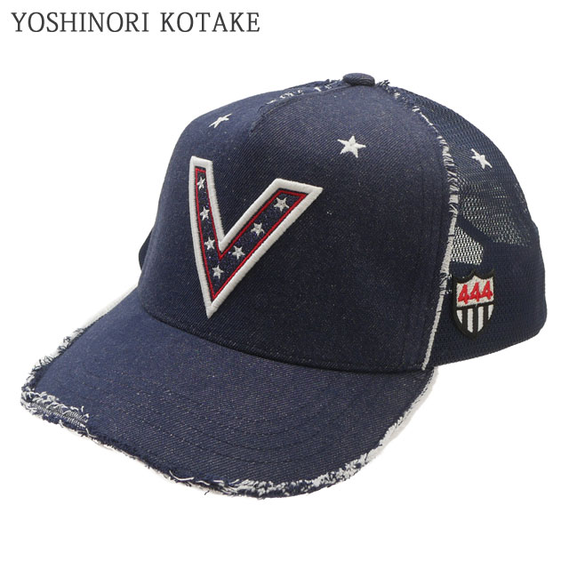 [ָݥ5ܥڡ!!]  襷Υꥳ YOSHINORI KOTAKE LAME VLOGO MESH CAP å å  ǥ  ֥ եå ݡ