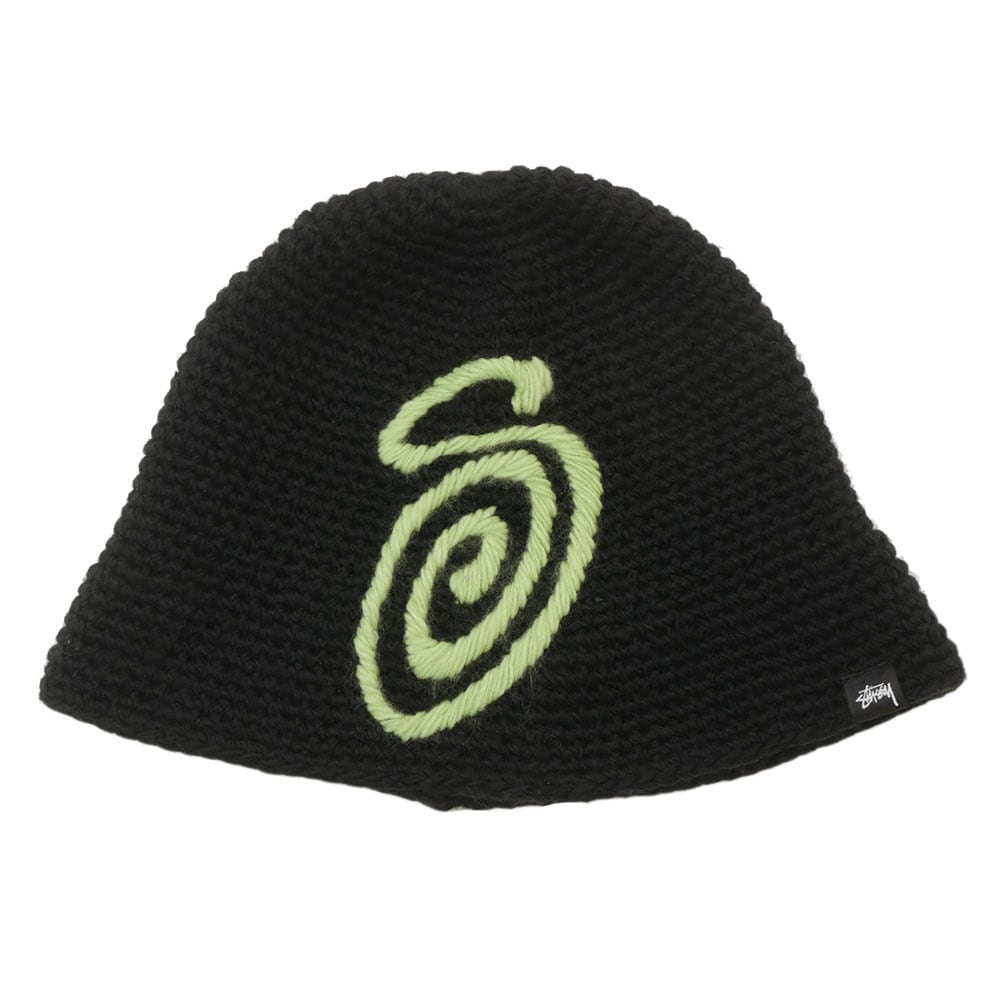 Stussy Bucket Hat Swirly S Knit バケット ハット STUSSY ステューシー バケット ハット Swirly S Knit Bucket Hat