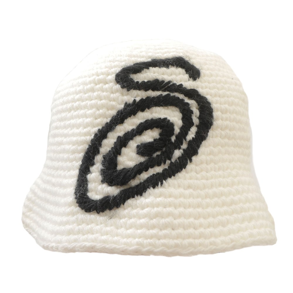 Stussy Bucket Hat Swirly S Knit バケット ハット