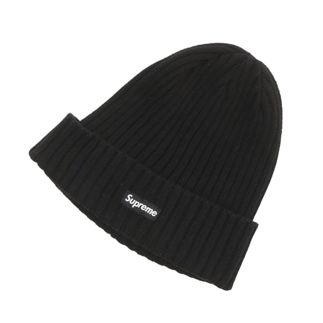 [���ָ���ݥ����5�ܥ����ڡ�����!!] ����ץ꡼�� Supreme Ribbed Beanie ��֥ɥӡ��ˡ� BLACK �֥�å� ��� ��ǥ����� FREE������ ����š�