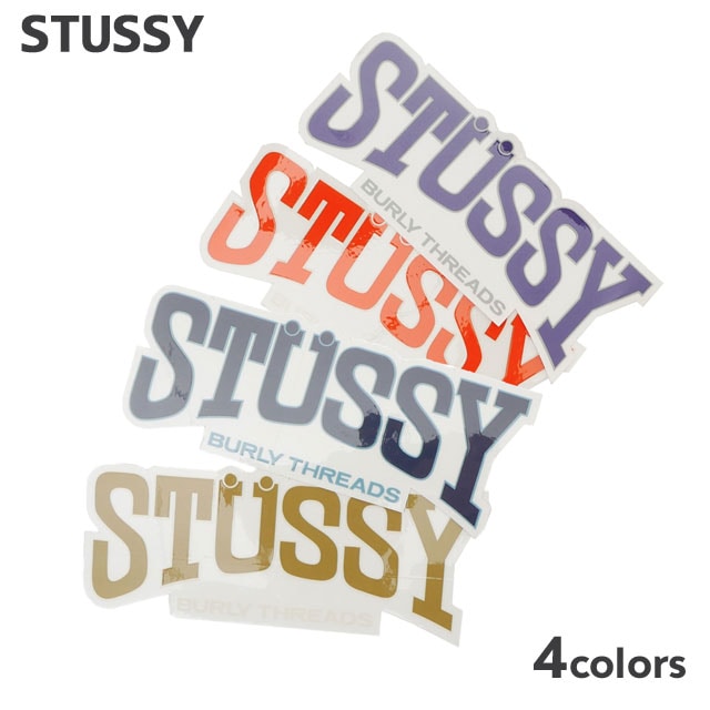 [ָݥ5ܥڡ!!]  ƥ塼 STUSSY BURLY THREADS STICKER ƥå  ǥ  ȥ꡼ ȥܡ ȥå ȥ 塼