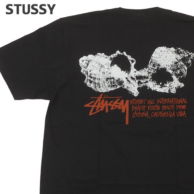 ★韓国の人気【STUSSY】★Shells T-Shirt★Black★Tシャ.ツ★ Buy Stussy Shells Tee 'Black' - 1905067 BLAC | GOAT