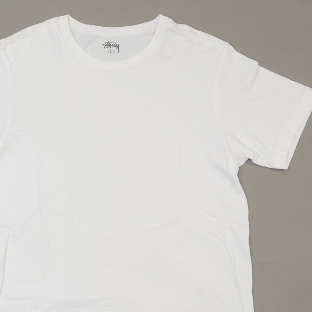 STUSSY BASIC TEE Lサイズ ホワイト 新品 Basic Stüssy Ls Tee – White | Tees | Stüssy
