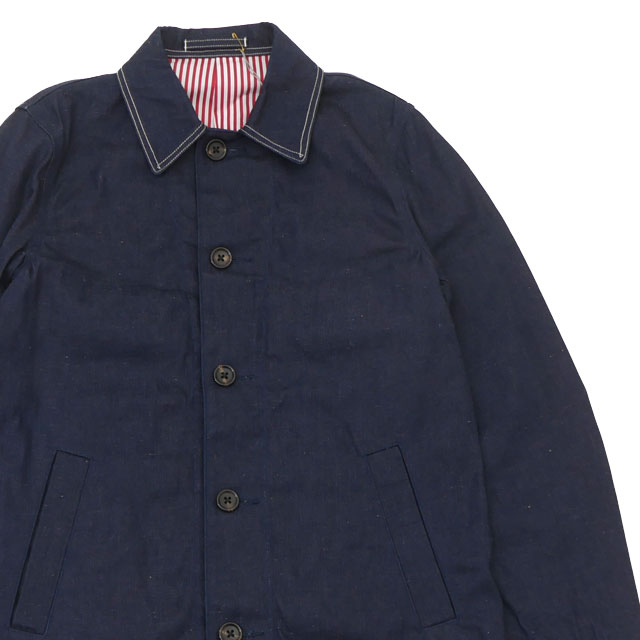 [ָݥ5ܥڡ!!] /̤ 拾ޥꥢ WACKO MARIA DENIM COAT ǥ˥  㥱å INDIGO  M