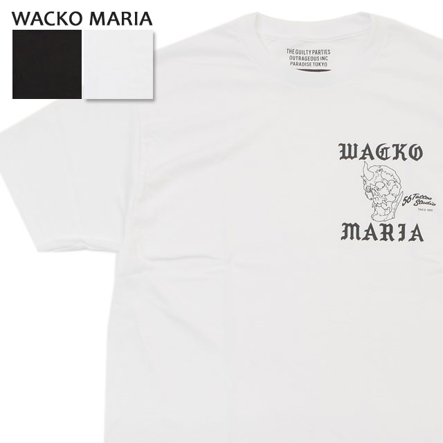 [ָݥ5ܥڡ!!]  拾ޥꥢ WACKO MARIA 56 TATTOO STUDIO/CREW NECK T-SHIRT T   GUILTY PARTIES ƥ ѡƥ