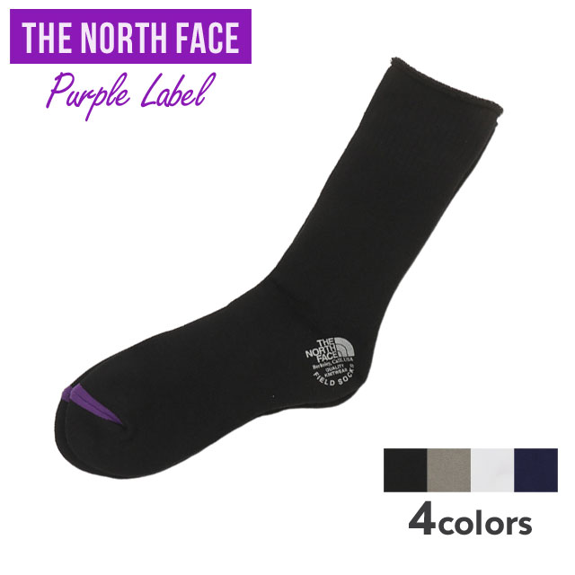 [ָݥ5ܥڡ!!]  Ρե ѡץ졼٥ THE NORTH FACE PURPLE LABEL Pack Field Socks å  1­ ñ Х 