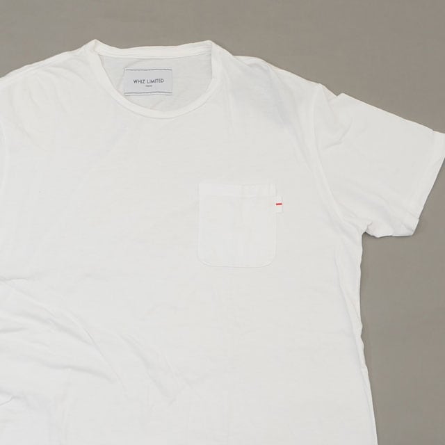 [���ָ���ݥ����5�ܥ����ڡ�����!!] ��������ߥƥå� WHIZ LIMITED POCKET TEE �ݥ��å�T����� WHITE ��� ����š�