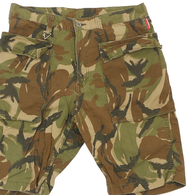 [���ָ���ݥ����5�ܥ����ڡ�����!!] ��������ߥƥå� WHIZ LIMITED CARGO SHORTS ���������硼�� WOODLAND CAMO ��� M������ ����š�