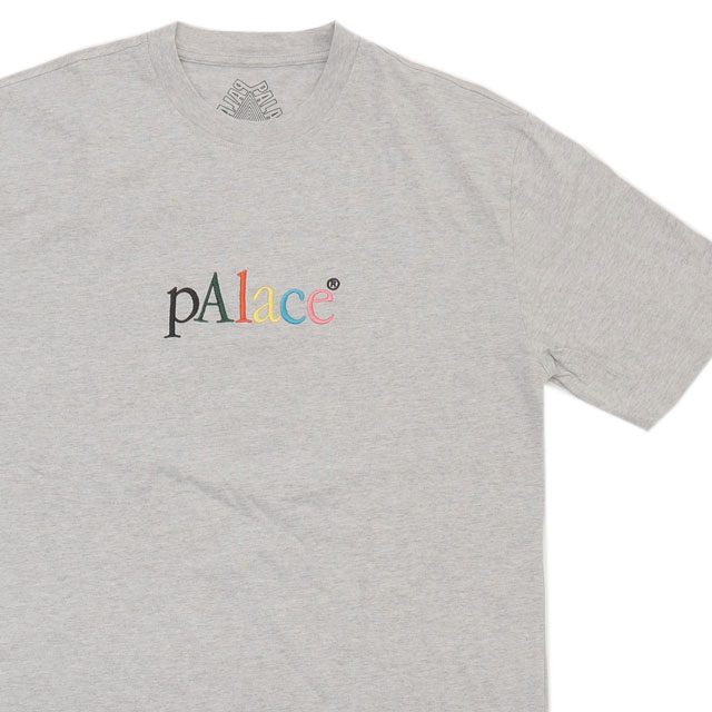 [���ָ���ݥ����5�ܥ����ڡ�����!!] �ѥ쥹 �������ȥܡ��� Palace Skateboards START UP T-SHIRT TEE T����� GRAY ��� M����������šۥȥ饤���󥰥�