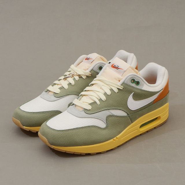 [ָݥ5ܥڡ!!]  ʥ NIKE WMNS AIR MAX 1 PRM  ޥå1 ץߥ OIL GREEN/WHITE-SAIL-MONARCH FD0395-386 28.5cm 