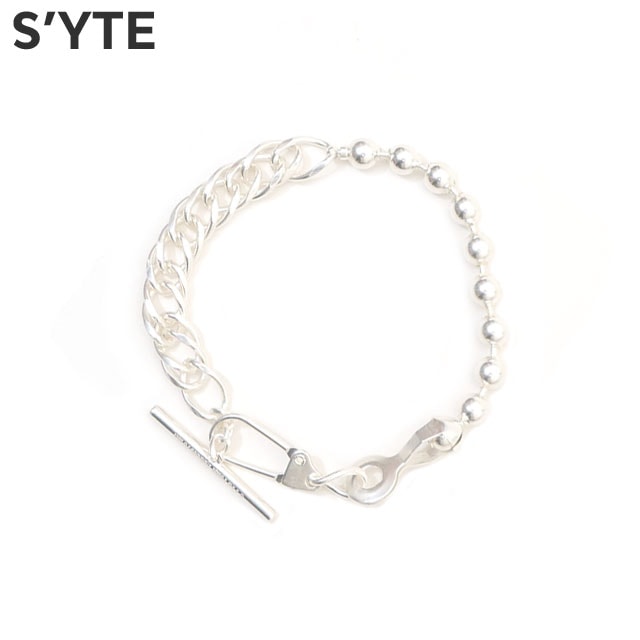 [ָݥ5ܥڡ!!]   S'YTE BRASS BALL CHAIN BRACELET ֥饹 ܡ ֥쥹å  ǥ Yohji Yamamoto 襦ޥ ץ她 ס륪 磻꡼ Y-3 Ի