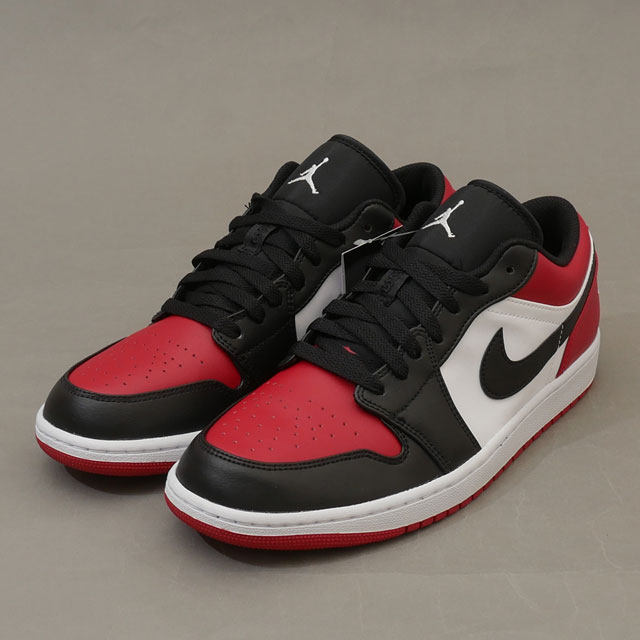 [ָݥ5ܥڡ!!]  ʥ NIKE AIR JORDAN 1 LOW 硼1  553558-612 GYM RED/WHITE-BLACK  28.0cm 塼