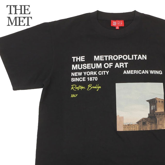 [ָݥ5ܥڡ!!]  ȥݥ꥿Ѵ The Metropolitan Museum of Art Met Rooftops Brooklyn T-Shirt T BLACK  ߥ塼ॷå  ̤ȯ