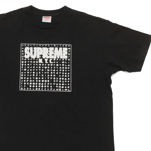 [���ָ���ݥ����5�ܥ����ڡ�����!!] ����ץ꡼�� Supreme NYC Tee T����� BLACK ��� L������ ����š�