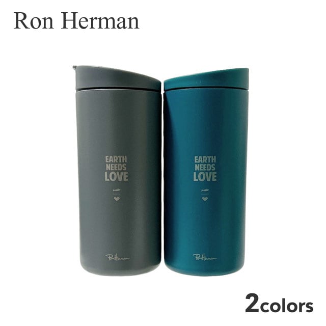 [ָݥ5ܥڡ!!]  ϡޥ Ron Herman x ߥ MiiR Travel Tumbler 12oz 354ml ֥顼  ǥ 