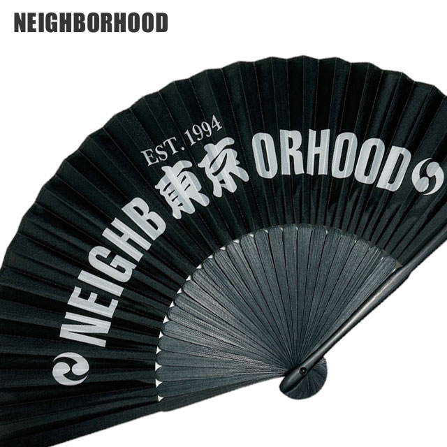 [ָݥ5ܥڡ!!]  ͥСեå NEIGHBORHOOD FOLDING FAN   ǥ  241MYNH-AC02S HOODS ⡼ ߥ꥿꡼ Х 