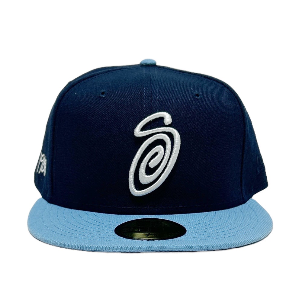 STUSSY 新品 ステューシー CURLY S 59FIFTY NEW ERA CAP Sロゴ