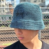 [ָݥ5ܥڡ!!]  ƥ塼 STUSSY BUCKET MULTI KNIT Хå ϥå Х  ǥ   ȥ꡼ ȥܡ ȥå ȥ 塼