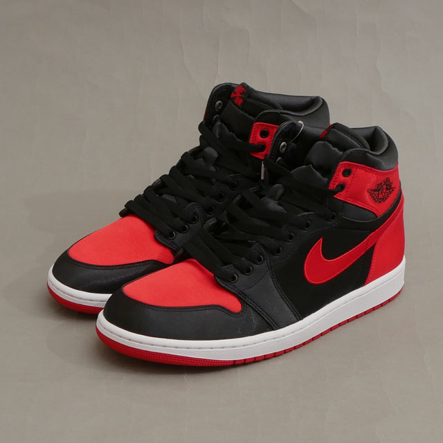 [���ָ���ݥ����5�ܥ����ڡ�����!!] ���� �ʥ��� NIKE WMNS AIR JORDAN 1 RETRO HI OG �������硼����1 FD4810-061 BLACK/UNIVERSITY RED-WHITE ��� 28.5cm
