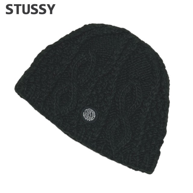 [ָݥ5ܥڡ!!]  ƥ塼 STUSSY Cable Knit Skullcap Beanie ӡˡ ˥åȥå  ǥ   ȥ꡼ ȥܡ ȥå ȥ 塼