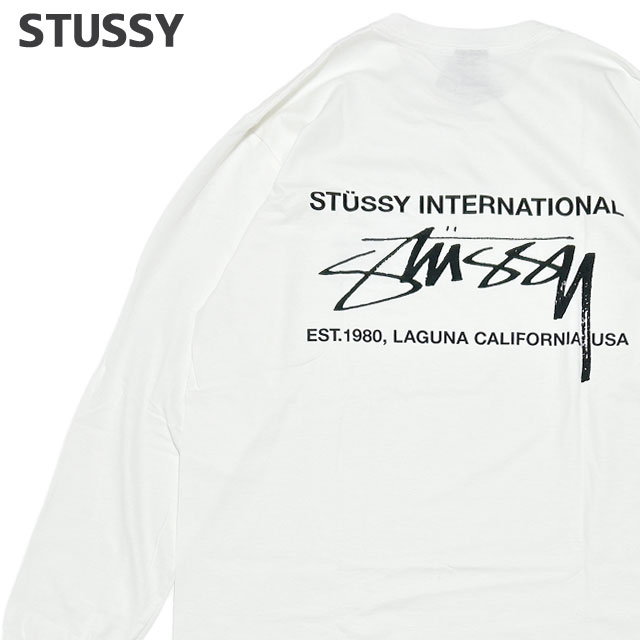 [ָݥ5ܥڡ!!]  ƥ塼 STUSSY SMOOTH INT.LS TEE ĹµT  ǥ  ȥ꡼ ȥܡ ȥå ȥ 塼