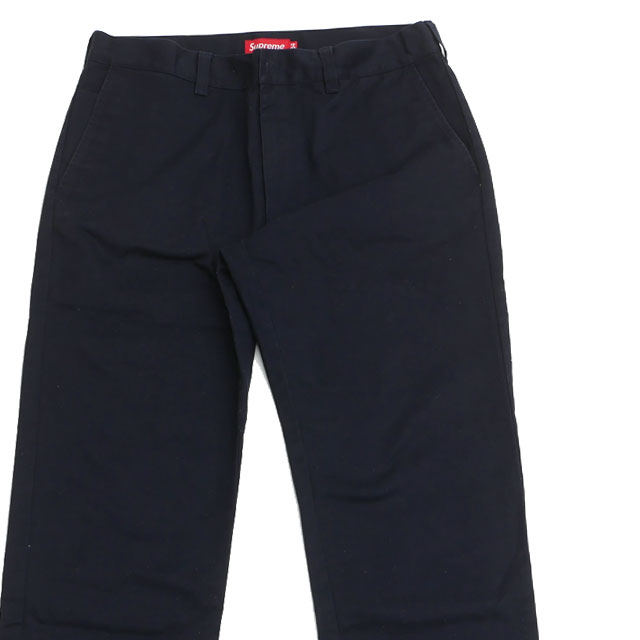 [���ָ���ݥ����5�ܥ����ڡ�����!!] ����ץ꡼�� Supreme Work Pant ����ѥ�� NAVY ��� ������34 ����š�