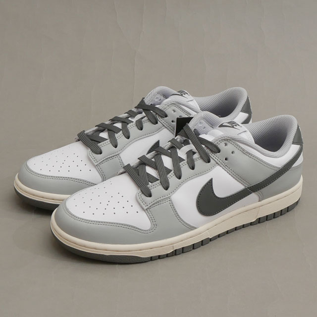 [ָݥ5ܥڡ!!]  ʥ NIKE WMNS DUNK LOW    WHITE/IRON GREY-LT SMOKE GREY DD1503-117  28.5cm