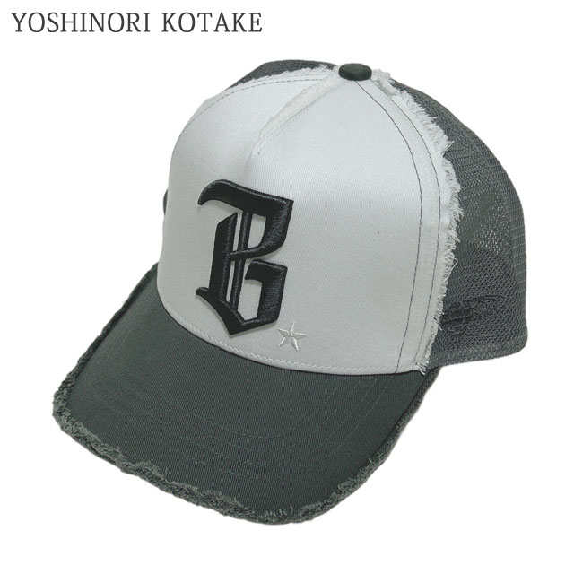 [ָݥ5ܥڡ!!]  襷Υꥳ YOSHINORI KOTAKE BG LOGO MESH CAP ĥ å å  ǥ  ȥå