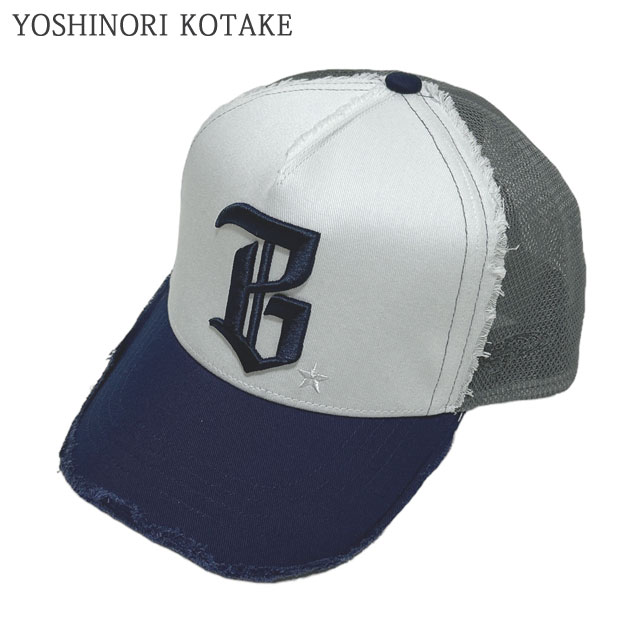 [ָݥ5ܥڡ!!]  襷Υꥳ YOSHINORI KOTAKE BG LOGO MESH CAP ĥ å å  ǥ  ȥå