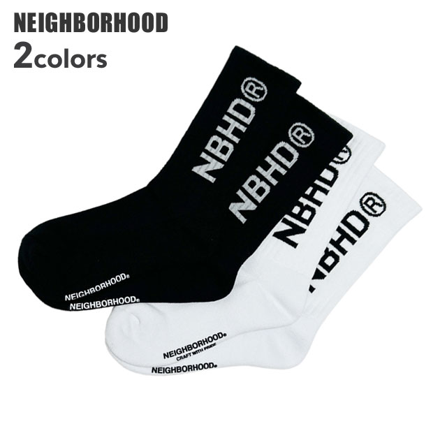 [ָݥ5ܥڡ!!]  ͥСեå NEIGHBORHOOD NBHD LOGO SOCKS å    242WINH-UWM02 HOODS ⡼ ߥ꥿꡼ Х 