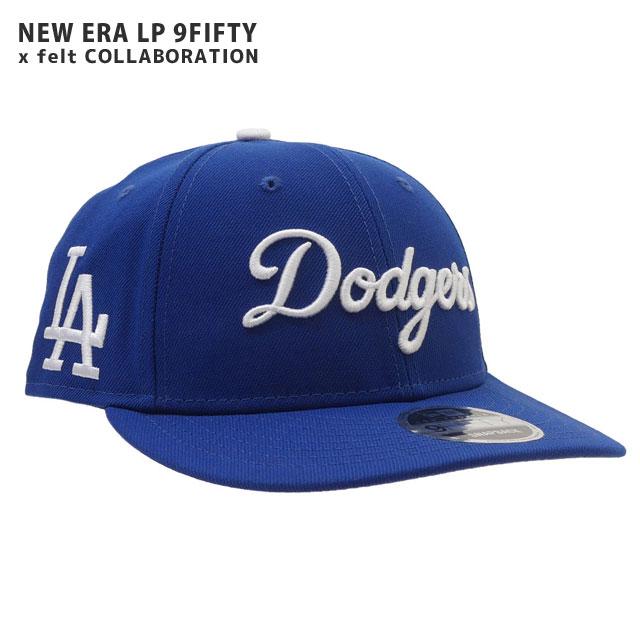 [���ָ���ݥ����5�ܥ����ڡ�����!!] ���� �˥塼���� NEW ERA x �ե���� FELT Los Angeles Dodgers �����󥼥륹���ɥ��㡼�� LP 9FIFTY SNAPBACK CAP ����å� ���
