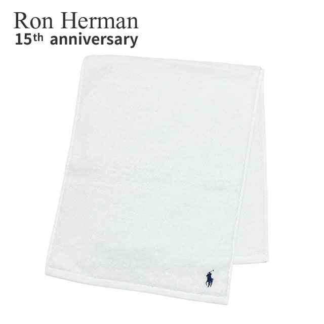 [ָݥ5ܥڡ!!] Ron Herman ܾΦ15ǯǰ  ϡޥ Ron Herman x ݥե POLO RALPH LAUREN Polo Player Hand Towel ե  ǥ  ӡ  ᥫ ե ץ쥼
